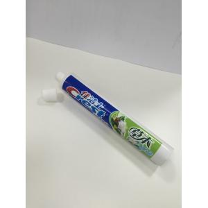 Cheap ABL Toothpaste laminated tube packaging material with printing and cap for sale