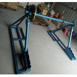 Detachable Type Drum Brakes Spiral Rise Machinery Wire Rope Reel Support