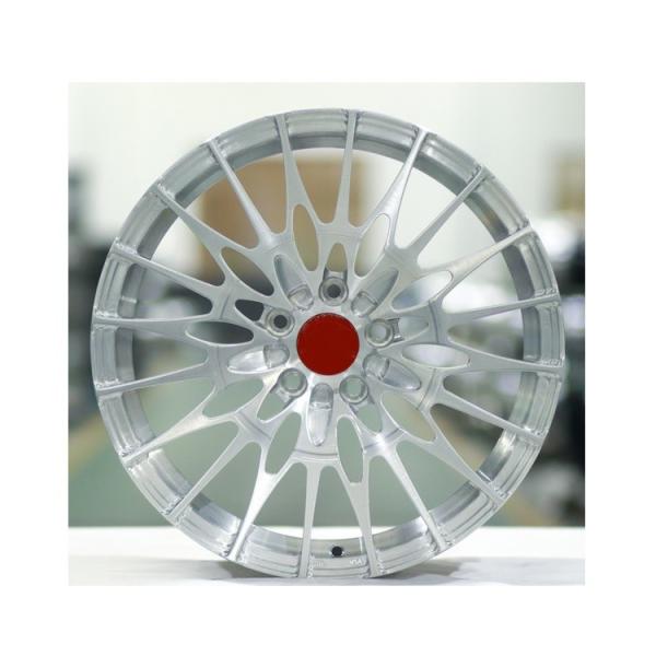Custom forged 6061 aluminum alloy electroplate Chrome Slivery Brush Forged wheels rims