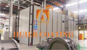 Large Automated Electrostatic Spray Painting Line With Paint Utilization And Spraying Precision
