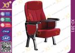 Fabric/Leather Auditorium Furniture Church Hall Chairs With Damper Mechanism