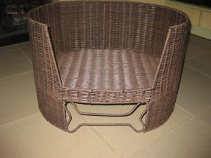 Cheap Weaved Plastic Rattan Dog houses、Dog Kennel、Pet houses for sale
