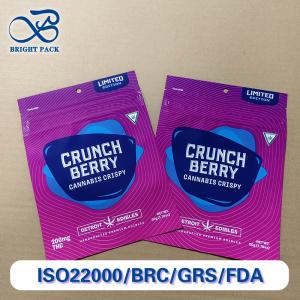 Custom Child Resistant Bags 100 Pack CR Certified Foil Laminate