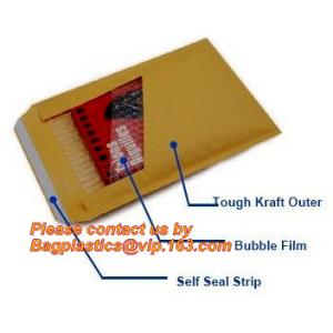 Kraft Bubble Biodegradable Mailing Bags Glamour Bubble Mailers Peel And Seal