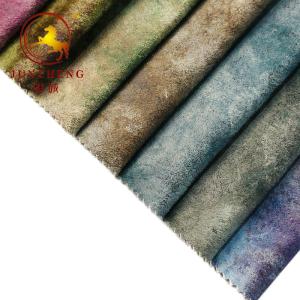 Cheap 2019 new designs printed holland velvet for sofa fabric for sale