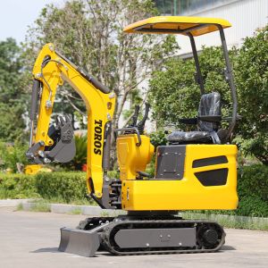 TE-10 Mini Excavator Classic color scheme, brand-new mechanical structure,