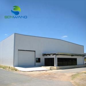 China Quick Assembly Steel Structure Building Flexible Warehouse Car Garage on sale