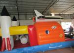 Inflatable shuttle obstacle challenge inflatable rocket obstacle course