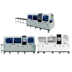 Automatic Positioning Cnc Bandsaw Machine 1.0KW With Electric Control System