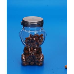 Cheap Reusable Clear Plastic Jars Special Shape With Customized Color Cover for sale