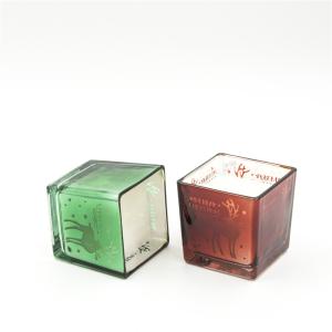 Reed Diffuser Luxury Scented Glass Candle Holder With Customized Logo