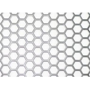 Hexagonal Hole Sheet Perforated Metal Mesh Stainless Steel