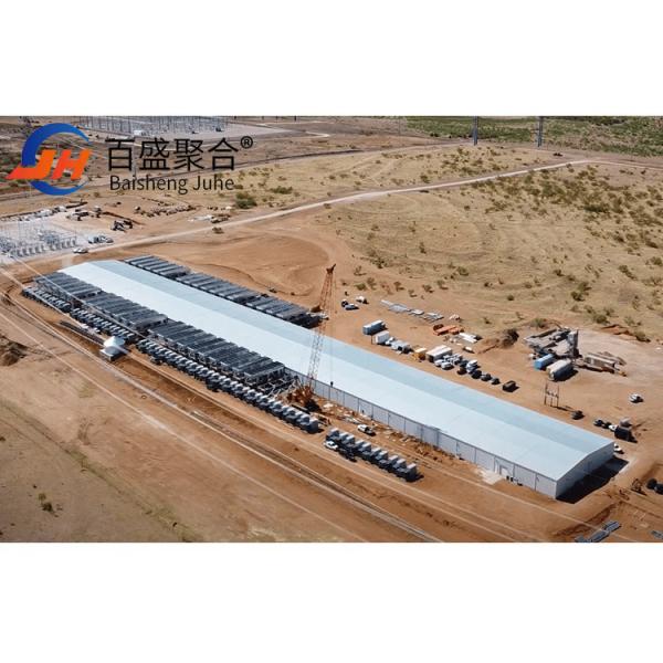 Quality Steel Structure Workshop Customized Shed with Long Span Roof Beam and Galvanized Frame wholesale