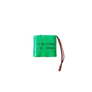 Compact NI-MH 3.6V 300mAh Rechargeable Battery Pack | Ideal for Cordless Phones,
