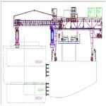 Screw Type Ship Loader For Bulk Material Handling At Seaport Terminal