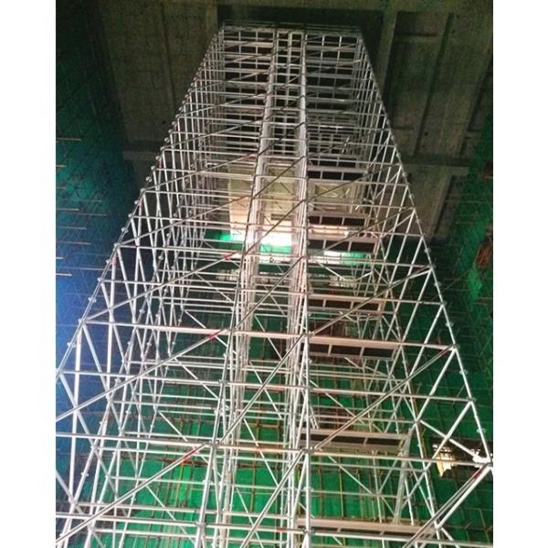 Aluminium Lightweight Birdcage Scaffolding , Mobile Scaffold Tower For Easy
