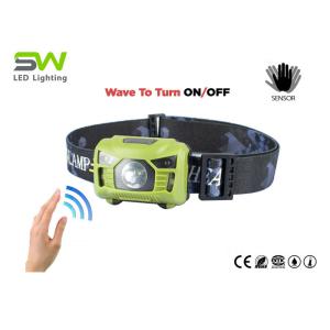 Smart 3W IP64 Rechargeable LED Motion Sensor Headlamp For Hiking