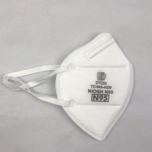 Non Woven Respirator N95 Face Mask Protective Good Air Permeability