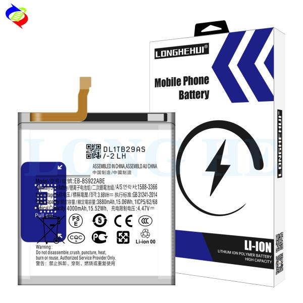 4000mAh Li-Polymer Battery EB-BS922ABE for Samsung Galaxy SS24 SM-S921B Rechargeable