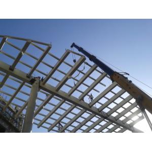 Single Sheet Roofing Steel Structure Building H Galvanized Column Tailored Solution