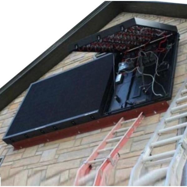 P5 p6 p8 p10 outdoor fixed iron full color front cover access led screen signs