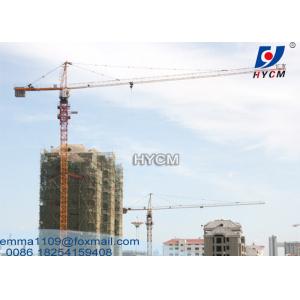 Small 4t QTZ63(5011)Top Slewing Crane Tower Square Steel Sections