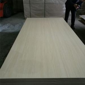 E0 E1 Glue Moisture 12% Laminate Faced Plywood For High End Cabinet