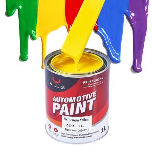 Tough 2K Base Red UV Resistant Auto Refinish Paint Two Component Auto Refinish