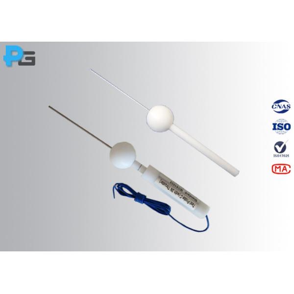 Stainless Steel 2.5mm Test Finger Probe Rod IEC60529 For IP3 / Suffix C Code