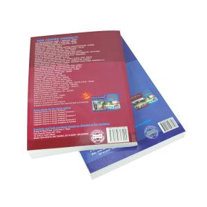 Eco Friendly Perfect Binding Softcover Paperback Book Printing