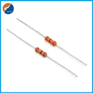 1 / 4W-5WS Wirewound Resistor Fuse Body Coating Gray for 0.01Ω-1KΩ