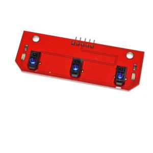 3 Channels Red Infrared Tracking Arduino Sensor Module CTRT5000 With LED