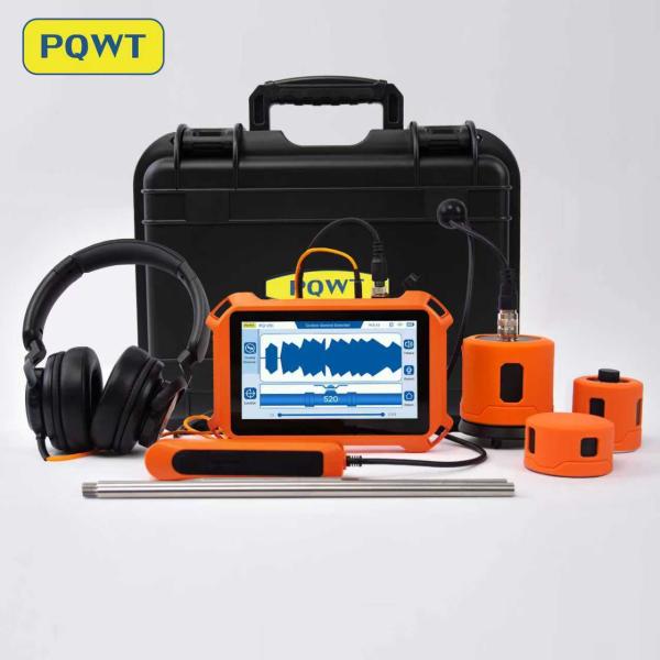 PQWT-125C Leak Detector with AI Acoustic Analysis and Noise Filtering for Time