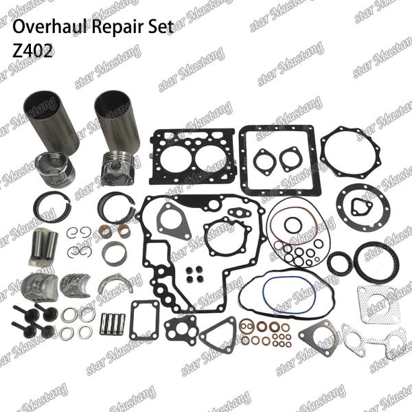 Quality Z402 Overhaul Rebuild Kit Cylinder Liner Piston With Pin Kit Valve Seat Valve Guide Gasket Kit For Kubota Engine wholesale
