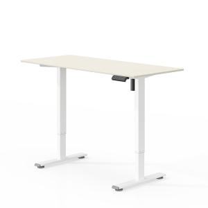 2 Stage SPCC Steel/Iron Frame Customizable Electric Standing Computer Desk for