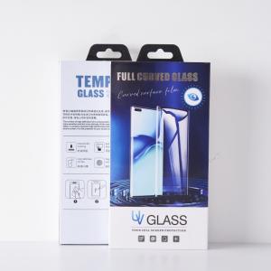 Full Curved Mobile Phone Tempered Glass Screen Protector Box Packaging With