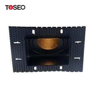 Customized GU10 Trimless Downlight Fixture Modern Bedroom Recessed Ceiling Light