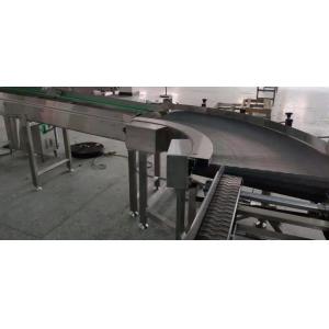 90 Degrees Curved Food Conveyor Systems