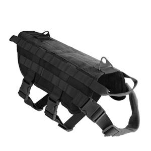 Army Green Adjustable Dog Harness 70cm Tactical Service Dog Vest