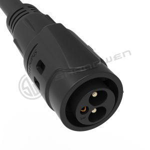 Cheap M19 Series 3*2.5mm² CCC VDE CE Power Cable Push-pull Self-locking Black 3 Pin Female Male Plug Power Input Connector for sale