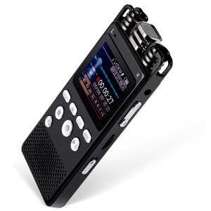 Cheap 1536KBPS Stereo Audio Recording Device Portable Digital Voice Recorder Recorders for Lectures for sale