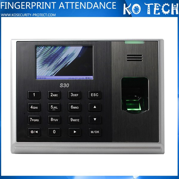 Quality S30 TCP/IP Biometric Fingerprint Time Attendance wholesale