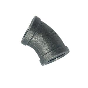 NPT 90 Degree Elbow Malleable Iron Fittings For Shelving Decoration