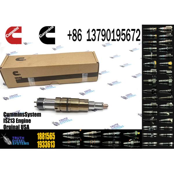 New Shumatt XPI Fuel Injector 1881565 Common Rail Injector 1881565 for diesel Fuel Engine DC13 1933613 2057401 2058444 2419679
