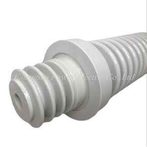 500mm Height White Glazed Gas Insulated Transformer Bushing