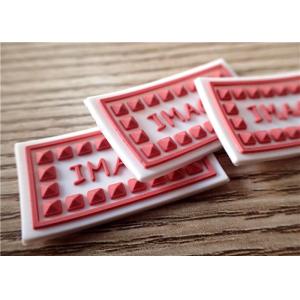 Washable Heat Transfer Flock Labels , Custom Screen Printing Patches