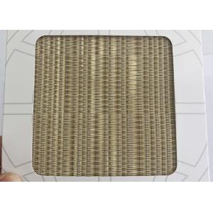 OEM 100m Gold Copper Wire Mesh Screen UV REsistant
