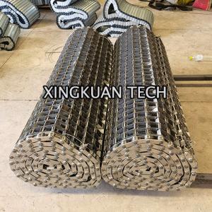 Honeycomb Conveyor Belt Wire Mesh Also Known As Flat Wire Belting For Pizza Oven