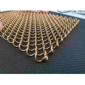 Ceiling Devider Aluminum Chain Link Curtain 4mm 5mm 6mm Metal Decorative