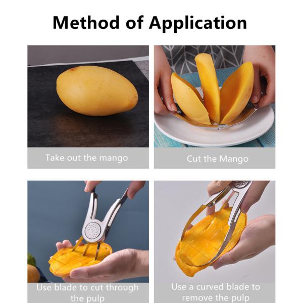 Double Head Watermelon Mango Peeler And Slicer Household Kitchen Tools